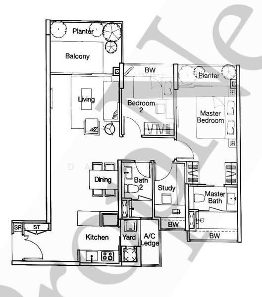 Optima @ Tanah Merah, 86 Tanah Merah Kechil Avenue, Bedok / Upper East Coast, 2 Bedrooms, 1,001 sqft, Apartment For Rent, by Dan Soon, 500264520 - PropertyGuru.com.sg