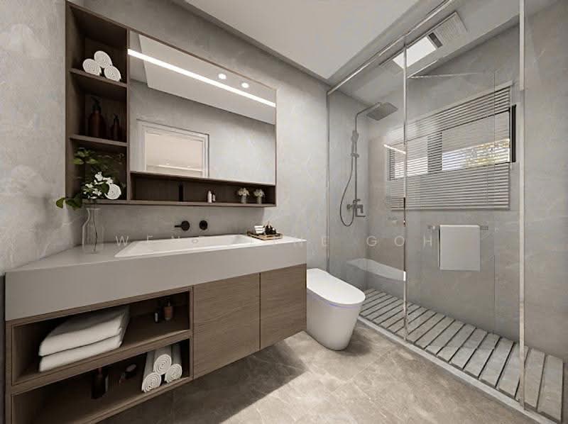 Opera Estate, Jalan Bangsawan, East Coast / Marine Parade, 6 Bedrooms, 3,000 sqft, Terraced House For Sale, by Wendeline Goh, 500264532 - Bathroom - PropertyGuru.com.sg