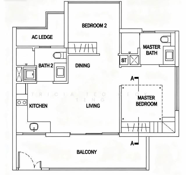 J Gateway, Boon Lay / Jurong / Tuas, 2 Bedrooms, 743 sqft, Condominium For Rent, by Tricia Teo Geok Teng, 500264538 - PropertyGuru.com.sg