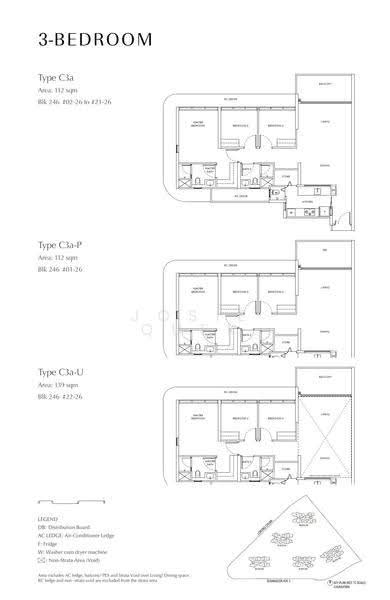 Chuan Park, 246 Lorong Chuan, Hougang / Punggol / Sengkang, 3 Bedrooms, 1,206 sqft, Condominium For Sale, by Josie Quek, 500264579 - C3a - PropertyGuru.com.sg