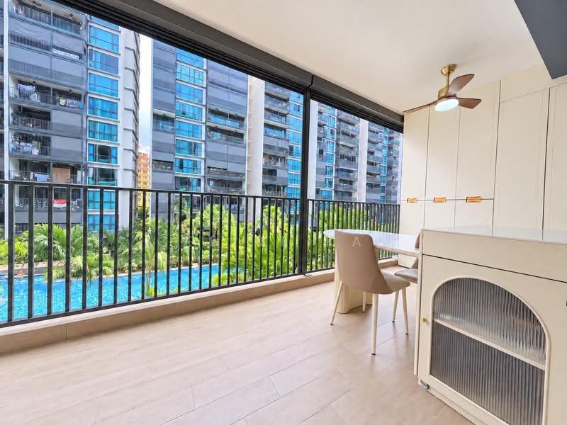 Treasure at Tampines, 41 Tampines Lane, Pasir Ris / Tampines, 4 Bedrooms, 1,238 sqft, Condominium For Sale, by Celine Kam, 500264583 - Balcony - PropertyGuru.com.sg