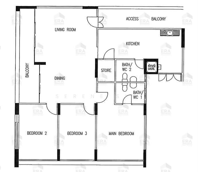 175 Yishun Avenue 7, 175 Yishun Avenue 7, Sembawang / Yishun, 3 Bedrooms, 1,313 sqft, HDB Flat For Sale, by Serene Sin, 500264588 - PropertyGuru.com.sg