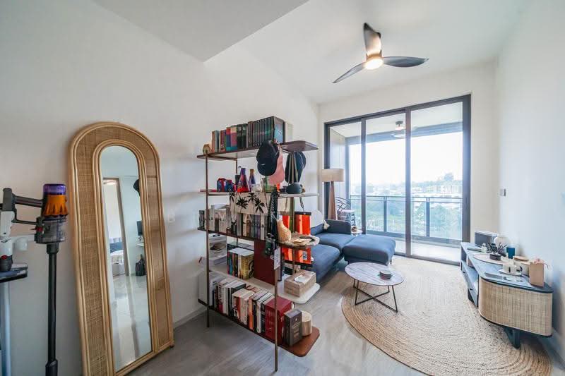 Leedon Green, 34 Leedon Heights, Tanglin / Holland / Bukit Timah, 1 Bedroom, 581 sqft, Condominium For Rent, by Bryan Tan, 500264596 - Living Room - PropertyGuru.com.sg