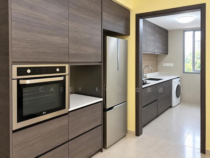 RiverTrees Residences, 29 Fernvale Close, Seletar / Yio Chu Kang, 2 Bedrooms, 850 sqft, Condominium For Rent, by Casey Koo 古家进, 500264613 - Kitchen - PropertyGuru.com.sg