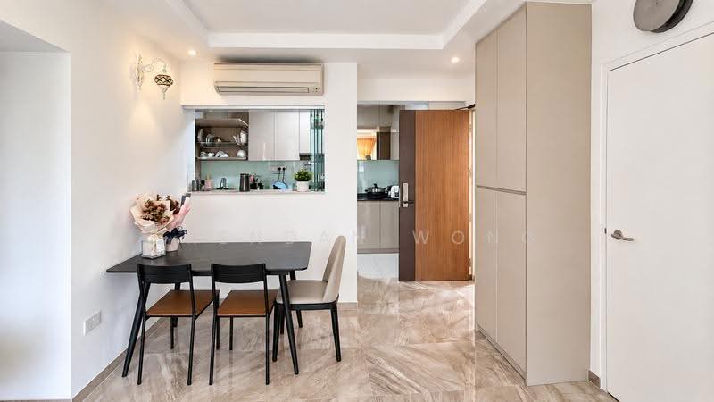 78 Dawson Road, 78 Dawson Road, Alexandra / Commonwealth, 3 Bedrooms, 947 sqft, HDB Flat For Rent, by Brendan Wong, 500264632 - Dining Room - PropertyGuru.com.sg