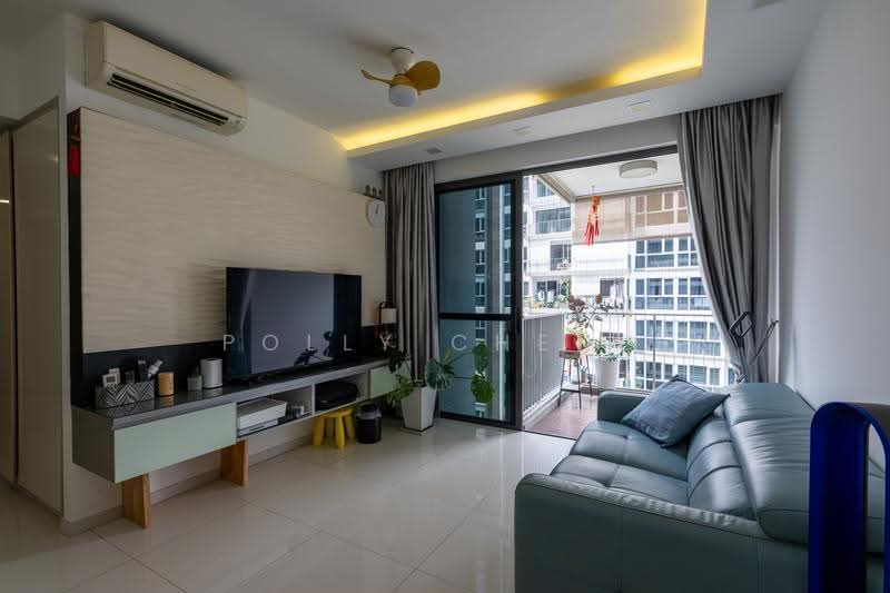 Twin Waterfalls, 106 Punggol Walk, Hougang / Punggol / Sengkang, 3 Bedrooms, 915 sqft, Condominium For Sale, by Polly Cheng, 500264636 - Living Room - PropertyGuru.com.sg