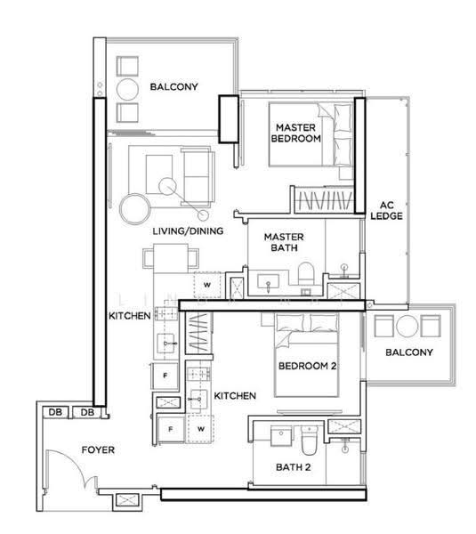 Gem Residences, Lorong 4 / Lorong 6 Toa Payoh, Balestier / Toa Payoh, 1 Bedroom, 450 sqft, Condominium For Rent, by Linda Nai, 500264647 - PropertyGuru.com.sg
