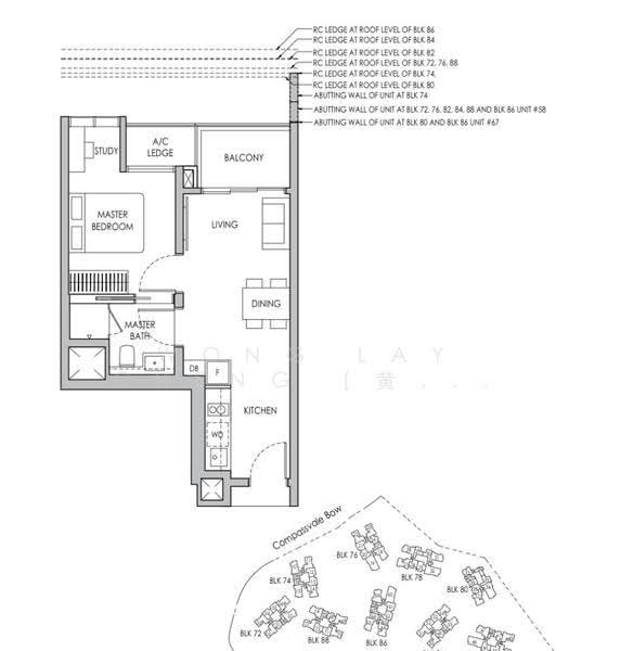 Sengkang Grand Residences, 80 Compassvale Bow, Hougang / Punggol / Sengkang, 1 Bedroom, 474 sqft, Condominium For Rent, by Wong Lay Cheng (黄丽清), 500264656 - PropertyGuru.com.sg