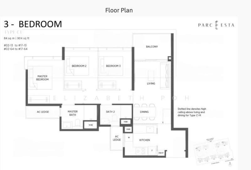 Parc Esta, 914 Sims Avenue, Eunos / Geylang / Paya Lebar, 3 Bedrooms, 904 sqft, Condominium For Sale, by Elizabeth Poh, 500264665 - PropertyGuru.com.sg