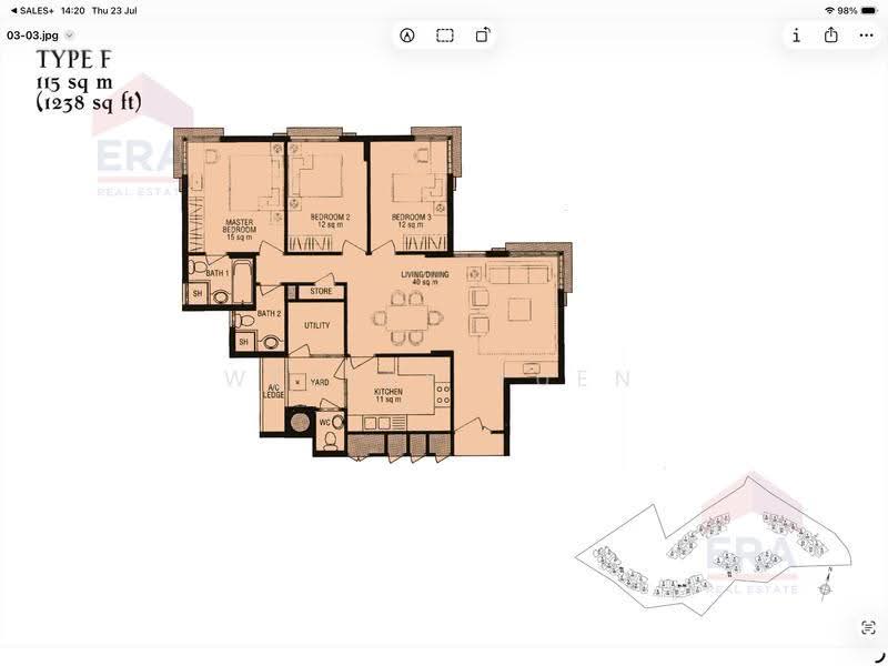 Parc Palais, 47 Hume Avenue, Clementi Park / Upper Bukit Timah, 3 Bedrooms, 1,238 sqft, Condominium For Rent, by Wesley Yuen, 500264666 - PropertyGuru.com.sg