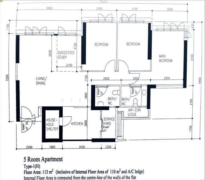312A Clementi Avenue 4, 312A Clementi Avenue 4, Buona Vista / West Coast / Clementi New Town, 3 Bedrooms, 1,216 sqft, HDB Flat For Sale, by Steven NG, 500264706 - PropertyGuru.com.sg