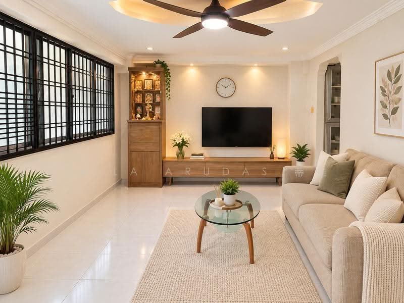 840 Woodlands Street 82, 840 Woodlands Street 82, Admiralty / Woodlands, 3 Bedrooms, 904 sqft, HDB Flat For Sale, by Thila Arudas 蒂雅, 500264724 - Living Room - PropertyGuru.com.sg