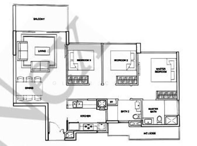 Parc Centros, 90 Punggol Central, Hougang / Punggol / Sengkang, Room Rental, 120 sqft, Condominium For Rent, by Glenn Choo, 500264748 - PropertyGuru.com.sg