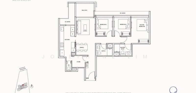 MEYER BLUE, 83 Meyer Road, East Coast / Marine Parade, 3 Bedrooms, 1,141 sqft, Condominium For Sale, by Josephine Lim, 500264818 - PropertyGuru.com.sg