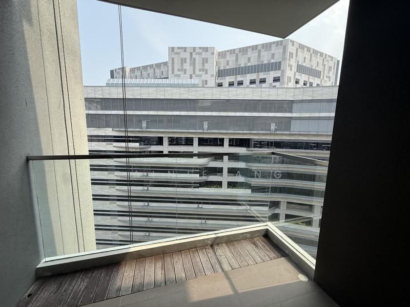Zedge, 2 Akyab Road, Newton / Novena, 1 Bedroom, 495 sqft, Condominium For Rent, by Rainie Ang, 500264828 - Balcony - PropertyGuru.com.sg