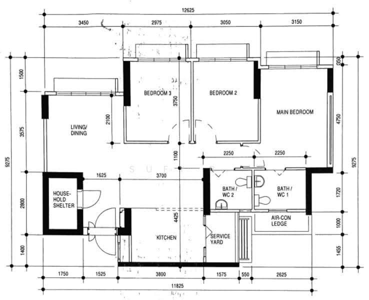 108A Bidadari Park Drive, 108A Bidadari Park Drive, Balestier / Toa Payoh, 3 Bedrooms, 1,001 sqft, HDB Flat For Sale, by Sufy B., 500264841 - PropertyGuru.com.sg