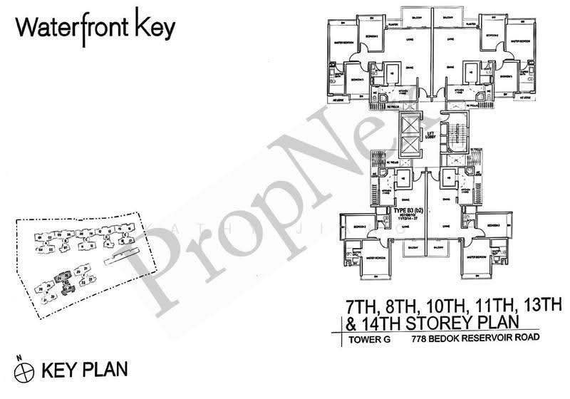 Waterfront Key, 778 Bedok Reservoir Road, Bedok / Upper East Coast, 2 Bedrooms, 883 sqft, Condominium For Rent, by Kathy Jiang, 500264844 - PropertyGuru.com.sg