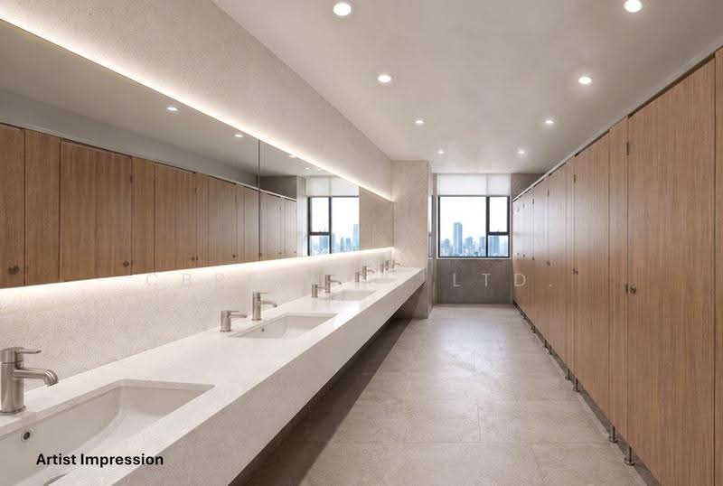 21 Ubi Road, Eunos / Geylang / Paya Lebar, 1,862 sqft, Light Industrial (B1) For Rent, by WALLACE, 500264872 - Bathroom - CommercialGuru.com.sg