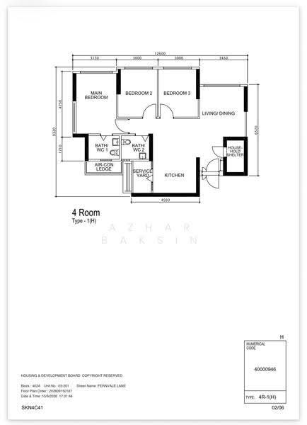 402A Fernvale Lane, 402A Fernvale Lane, Hougang / Punggol / Sengkang, 3 Bedrooms, 1,001 sqft, HDB Flat For Sale, by Azhar Baksin, 500264897 - PropertyGuru.com.sg