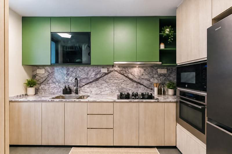 Foresque Residences, 101 Petir Road, Dairy Farm / Bukit Panjang / Choa Chu Kang, 3 Bedrooms, 1,184 sqft, Condominium For Sale, by Alyssa Chow, 500264907 - Kitchen - PropertyGuru.com.sg