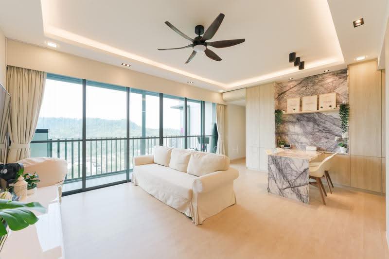 Foresque Residences, 101 Petir Road, Dairy Farm / Bukit Panjang / Choa Chu Kang, 3 Bedrooms, 1,184 sqft, Condominium For Sale, by Alyssa Chow, 500264907 - Living Room - PropertyGuru.com.sg
