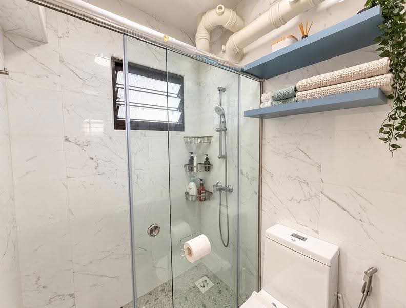 316A Ang Mo Kio Street 31, 316A Ang Mo Kio Street 31, Ang Mo Kio / Bishan / Thomson, 3 Bedrooms, 1,184 sqft, HDB Flat For Rent, by Melissa Lam, 500264928 - Bathroom - PropertyGuru.com.sg