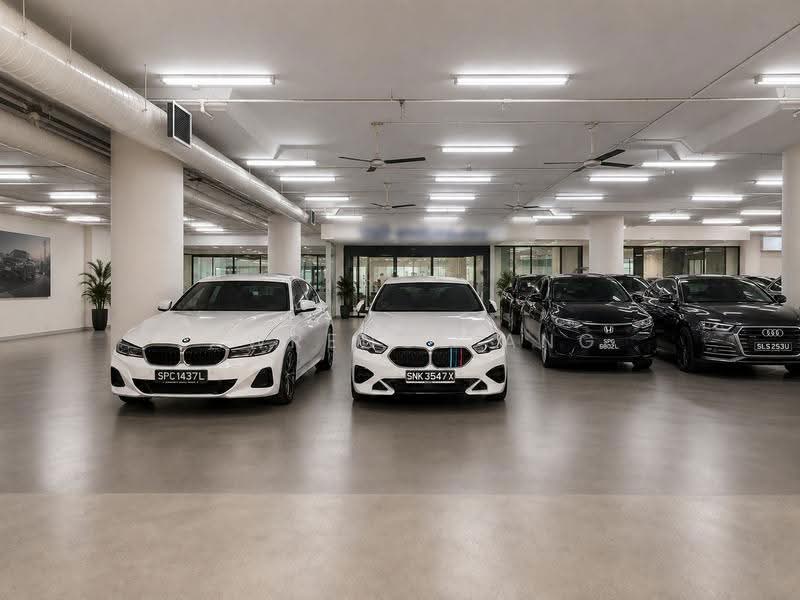 Automobile Megamart, 61 Ubi Avenue 2, Eunos / Geylang / Paya Lebar, 2,992 sqft, Light Industrial (B1) For Rent, by Lawrence Ang, 500264993 - Car Park - CommercialGuru.com.sg