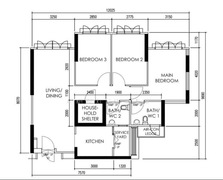 636B Senja Parc View, 636B Senja Road, Dairy Farm / Bukit Panjang / Choa Chu Kang, 3 Bedrooms, 990 sqft, HDB Flat For Sale, by Alex Cher, 500265000 - PropertyGuru.com.sg