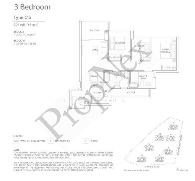 JadeScape, 16 Shunfu Road, Ang Mo Kio / Bishan / Thomson, 3 Bedrooms, 904 sqft, Condominium For Rent, by Tina Sun, 500265004 - PropertyGuru.com.sg