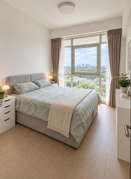 Principal Garden, 91 Prince Charles Crescent, Alexandra / Commonwealth, 2 Bedrooms, 806 sqft, Condominium For Rent, by Jacquelyn Sam, 500265074 - Bedroom - PropertyGuru.com.sg