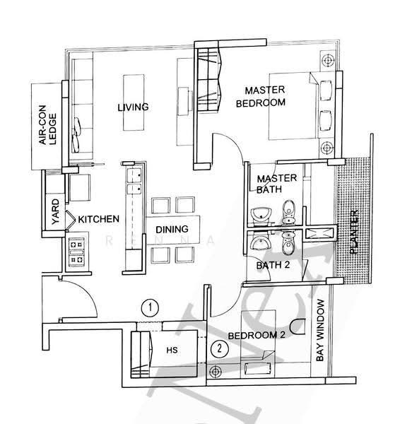 Studio 3, 28 Shanghai Road, Tanglin / Holland / Bukit Timah, 2 Bedrooms, 883 sqft, Apartment For Rent, by Brenna Woo, 500265079 - PropertyGuru.com.sg