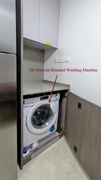 Avenue South Residence, 11 Silat Avenue, Alexandra / Commonwealth, 2 Bedrooms, 689 sqft, Condominium For Sale, by Wilson Mah, 500265086 - Kitchen Washing Machine - PropertyGuru.com.sg