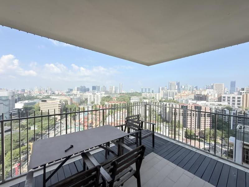 Devonshire Residences, 55 Devonshire Road, Orchard / River Valley, 1 Bedroom, 495 sqft, Condominium For Rent, by Alton Nah, 500265114 - Balcony - PropertyGuru.com.sg