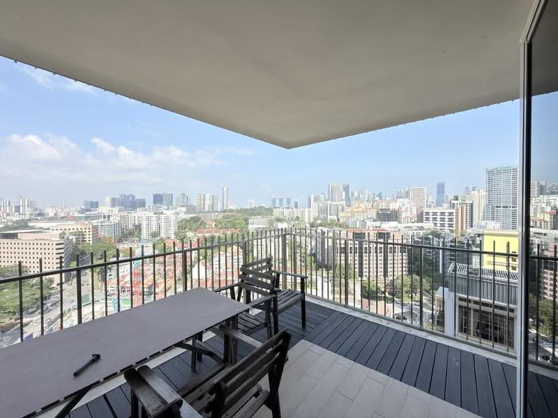 Devonshire Residences, 55 Devonshire Road, Orchard / River Valley, 1 Bedroom, 495 sqft, Condominium For Rent, by Alton Nah, 500265114 - Balcony - PropertyGuru.com.sg