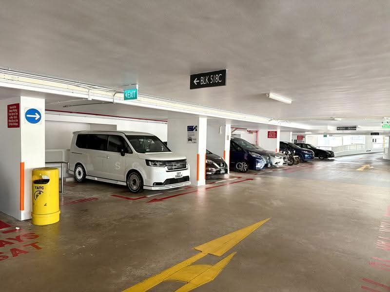 518C Tampines Central 7, 518C Tampines Central 7, Pasir Ris / Tampines, 3 Bedrooms, 1,152 sqft, HDB Flat For Sale, by Scott Loh, 500265140 - Car Park right at level 1 lift lobby - PropertyGuru.com.sg