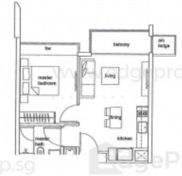 Hundred Trees, 93 West Coast Drive, Buona Vista / West Coast / Clementi New Town, 1 Bedroom, 484 sqft, Condominium For Sale, by Maxx Wong, 500265158 - PropertyGuru.com.sg