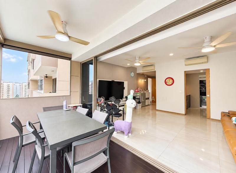 The Vales, 83 Anchorvale Crescent, Hougang / Punggol / Sengkang, 5 Bedrooms, 1,593 sqft, Condominium For Sale, by Melissa Lam, 500265160 - Balcony - PropertyGuru.com.sg