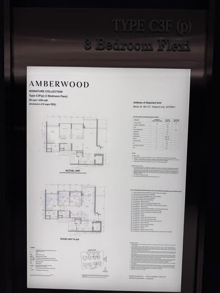 Amberwood at Holland, Tanglin / Holland / Bukit Timah, 3 Bedrooms, 958 sqft, Condominium For Sale, by Brad Poh 傅杨评, 500265172 - PropertyGuru.com.sg