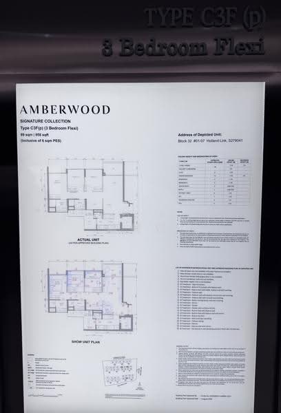 Amberwood at Holland, Tanglin / Holland / Bukit Timah, 3 Bedrooms, 958 sqft, Condominium For Sale, by Brad Poh 傅杨评, 500265172 - PropertyGuru.com.sg