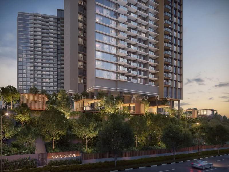 Nava Grove, 38 Pine Grove, Clementi Park / Upper Bukit Timah, 2 Bedrooms, 786 sqft, Condominium For Sale, by Michael Wong, 500265178 - Exterior - PropertyGuru.com.sg