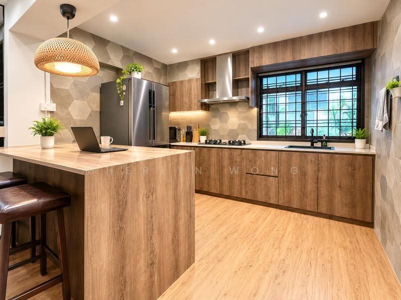 297D Choa Chu Kang Avenue 2, 297D Choa Chu Kang Avenue 2, Dairy Farm / Bukit Panjang / Choa Chu Kang, 3 Bedrooms, 1,087 sqft, HDB Flat For Rent, by Sherlyn Wong, 500265208 - Kitchen - PropertyGuru.com.sg