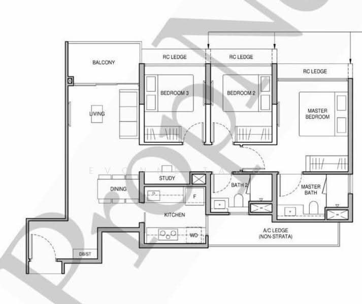 Norwood Grand, 10 Champions Way, Admiralty / Woodlands, 3 Bedrooms, 872 sqft, Condominium For Rent, by Evonne Tang, 500265222 - PropertyGuru.com.sg