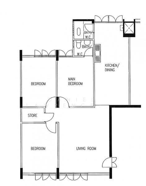 231 Ang Mo Kio Avenue 3, 231 231, Ang Mo Kio / Bishan / Thomson, 3 Bedrooms, 990 sqft, HDB Flat For Sale, by Daniel Lawrence Lim 林致瑜, 500265224 - PropertyGuru.com.sg