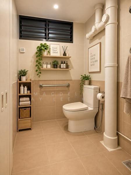 33 Bedok South Avenue 2, 33 Bedok South Avenue 2, Bedok / Upper East Coast, 3 Bedrooms, 947 sqft, HDB Flat For Sale, by Macdelyn Tay Lee Huey, 500265227 - Bathroom - PropertyGuru.com.sg