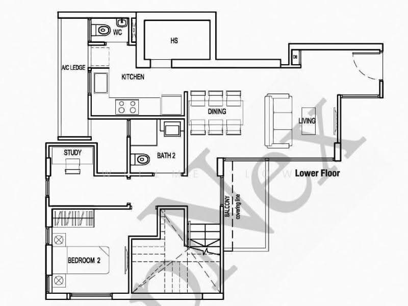 Tropika East, 3 Foo Kim Lin Road, Eunos / Geylang / Paya Lebar, 2 Bedrooms, 1,324 sqft, Condominium For Sale, by Willmen Low, 500265229 - PropertyGuru.com.sg