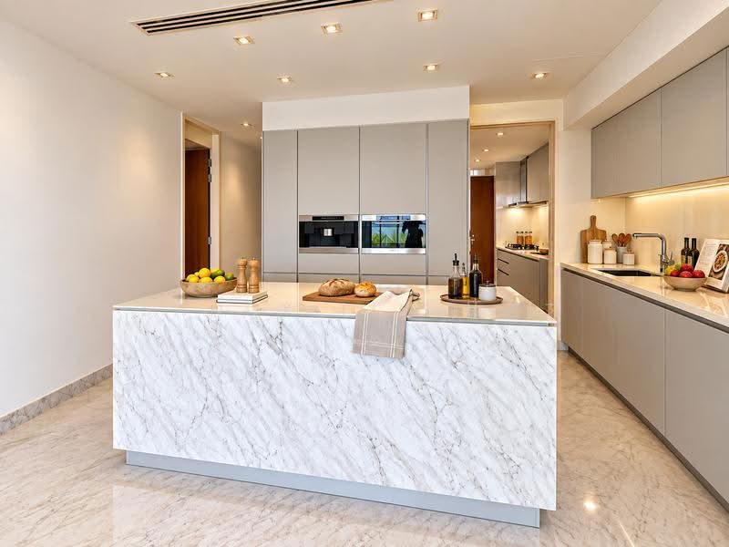 Seascape @ Sentosa Cove, 59 Cove Way, Harbourfront / Telok Blangah, 3 Bedrooms, 2,174 sqft, Condominium For Sale, by Sandy Lim 林莎莎, 500265233 - Kitchen - PropertyGuru.com.sg