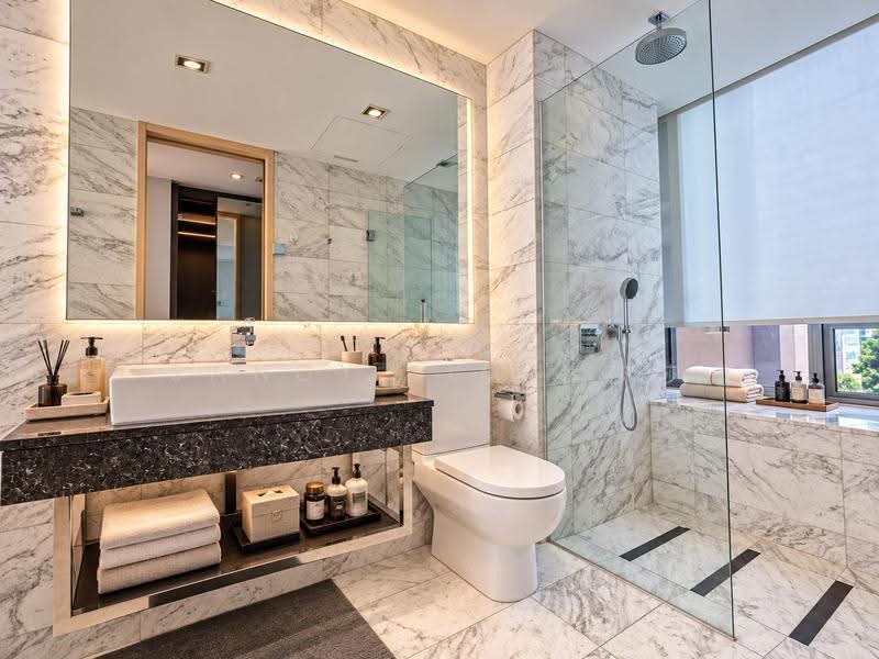 Seascape @ Sentosa Cove, 59 Cove Way, Harbourfront / Telok Blangah, 3 Bedrooms, 2,174 sqft, Condominium For Sale, by Sandy Lim 林莎莎, 500265233 - Bathroom - PropertyGuru.com.sg