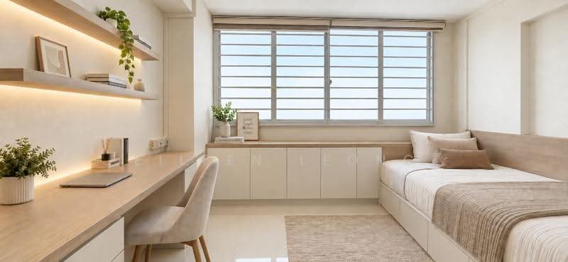 434 Hougang Avenue 8, 434 Hougang Avenue 8, Hougang / Punggol / Sengkang, 3 Bedrooms, 1,109 sqft, HDB Flat For Sale, by Eileen Leong, 500265245 - Common Room (Design with AI Perspective) - PropertyGuru.com.sg