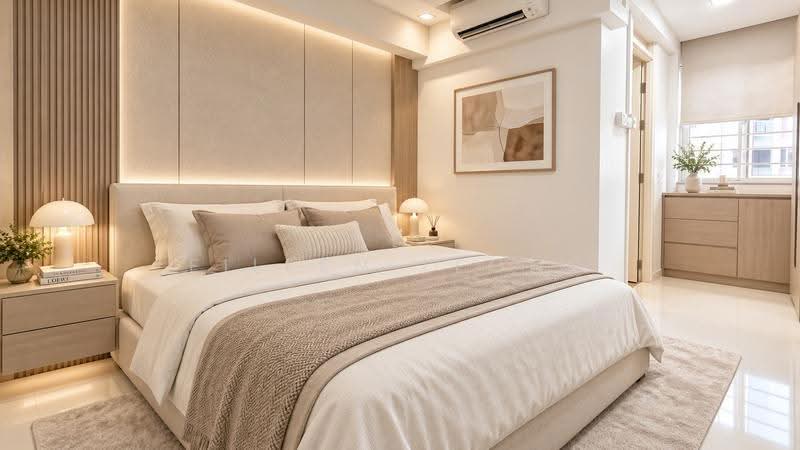 434 Hougang Avenue 8, 434 Hougang Avenue 8, Hougang / Punggol / Sengkang, 3 Bedrooms, 1,109 sqft, HDB Flat For Sale, by Eileen Leong, 500265245 - Master Room (Design with AI Perspective) - PropertyGuru.com.sg