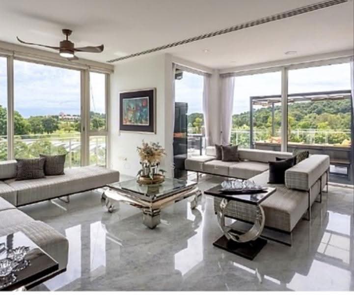 Turquoise, 51 Cove Drive, Harbourfront / Telok Blangah, 4 Bedrooms, 6,963 sqft, Condominium For Sale, by Doris Tey, 500265255 - Living Room - PropertyGuru.com.sg
